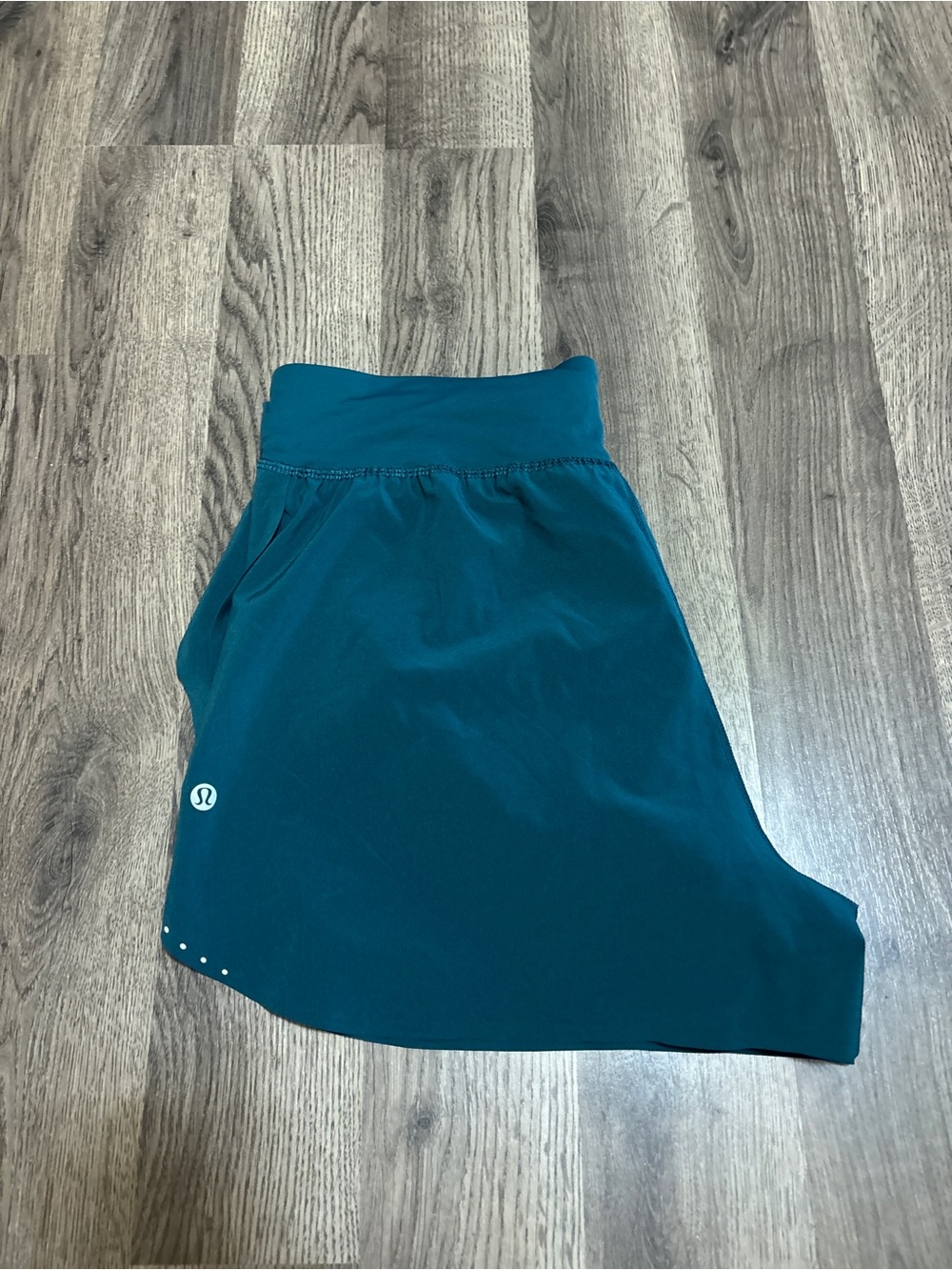 lululemon athletica Teal Green Athletic Skirt with Pocket